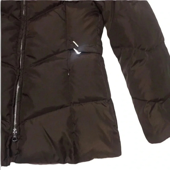 Tommy Hilfiger Brown Puffer Down & Feather Filling Jacket Size Small - Picture 2 of 9